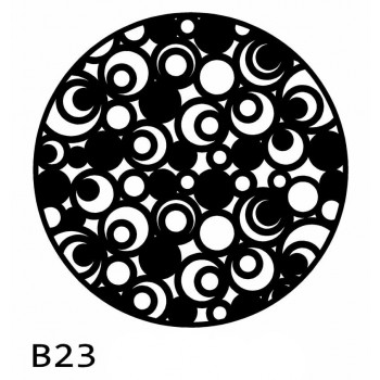 B23 Bieżnik obrus okrągły z filcu na stół