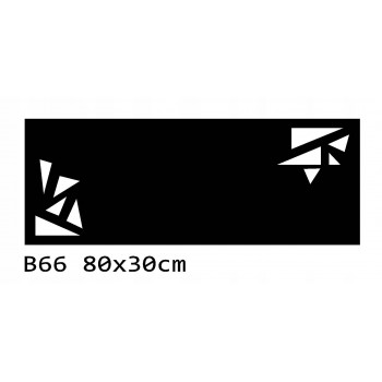 B66 80x30 cm Bieżnik obrus z filcu na stół